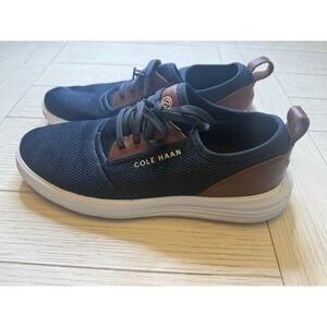 Cole Haan Men's SNEAKER GrandSport Journey Knit - NAVY.‎ Lace Up. Casual. Sz 9M